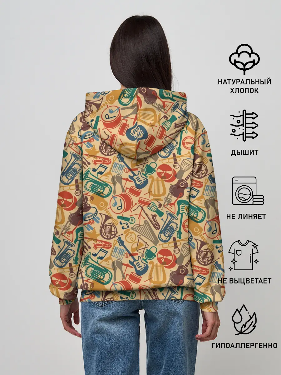 Женское худи / Музыка