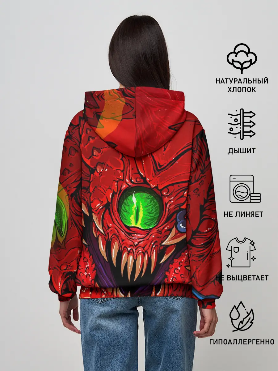 Женское худи / DOOM Eternal