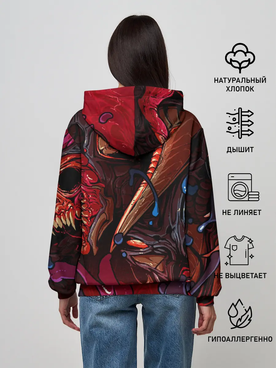 Женское худи / DOOM Eternal