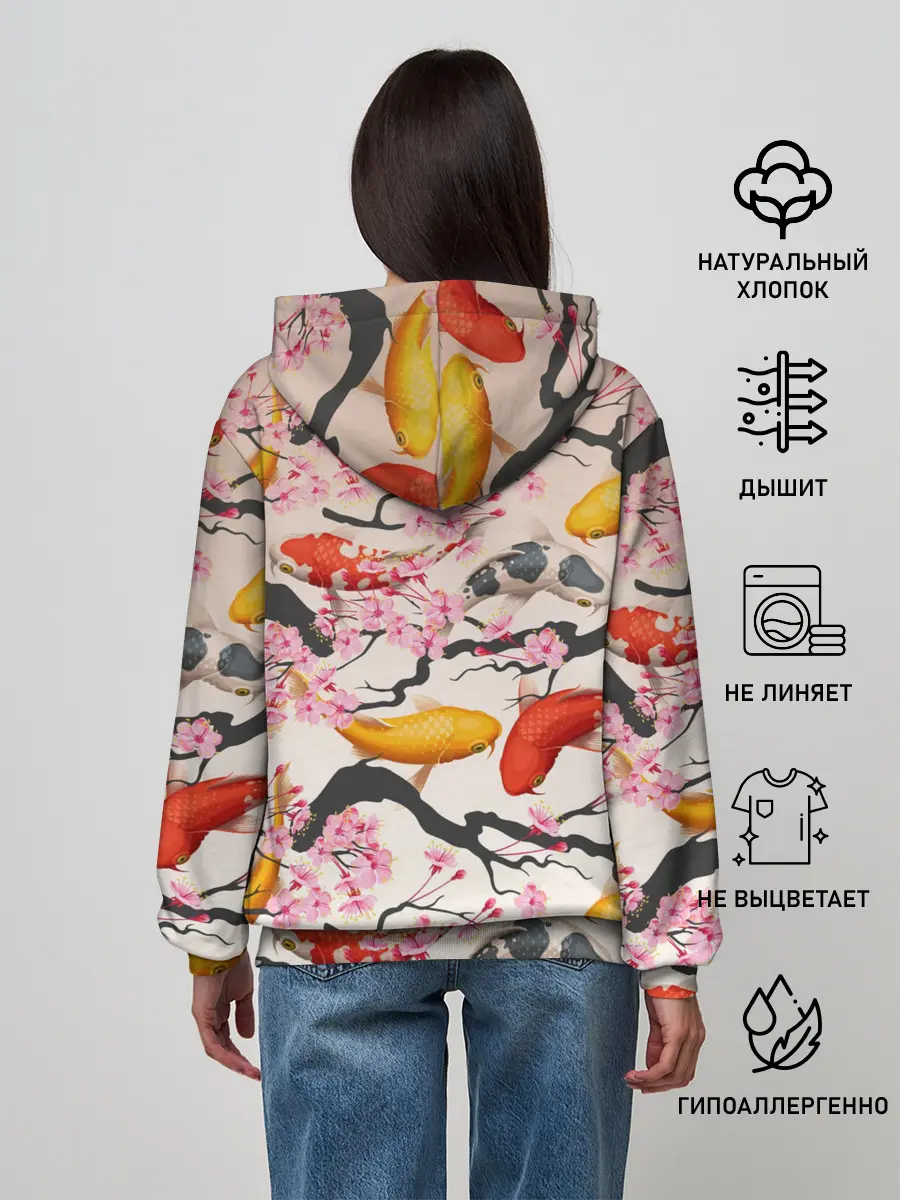 Женское худи / Рыбы