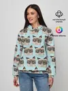 Женское худи / Грустный котик