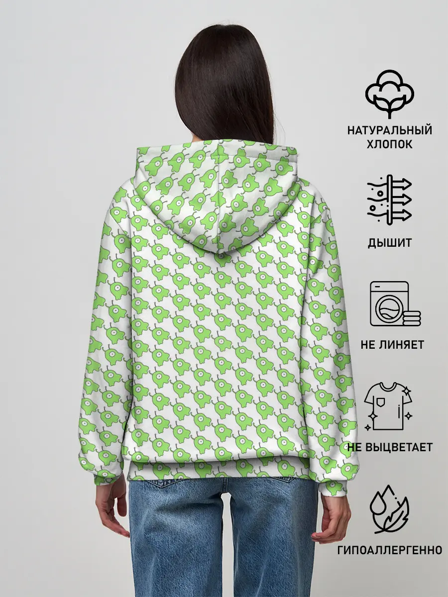 Женское худи / Мозговые слизни