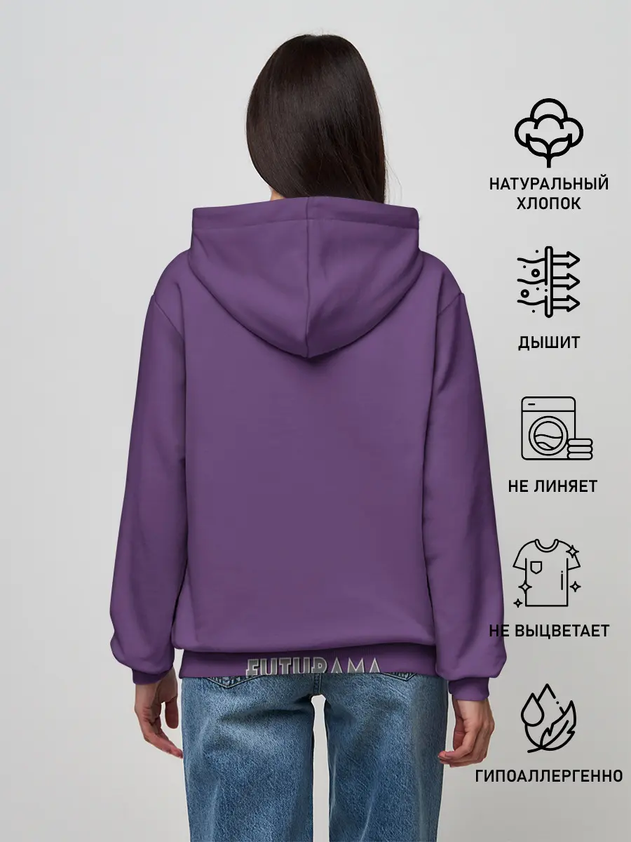 Женское худи / Робот Геодонист