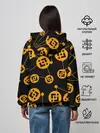 Женское худи / BINANCE / БИНАНС / УЗОР