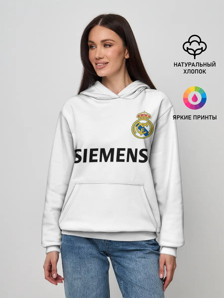 Женское худи / Р. Карлос | футболка Реала