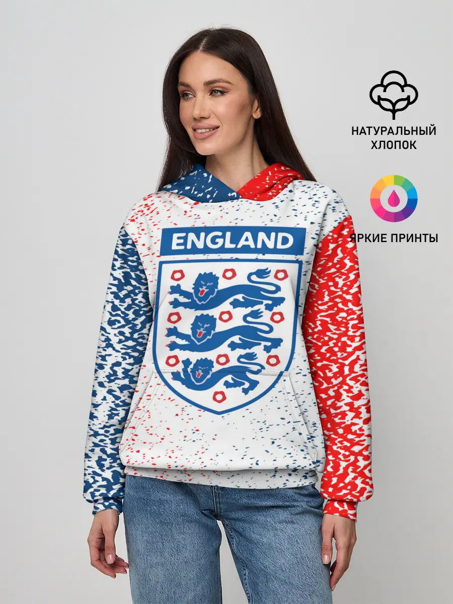 Женское худи / Сборная Англии