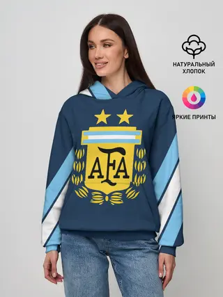 Женское худи / Сборная Аргентины