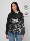 Женское худи / LAND ROVER ГОРОДСКОЙ КАМУФЛЯЖ