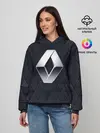 Женское худи / RENAULT РЕНО 3Д ГЕОМЕТРИЯ 3D