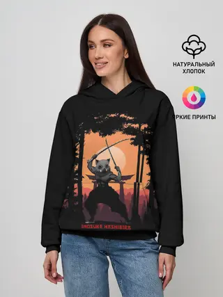 Женское худи / Иноске Хашибира Kimetsu no Yaiba