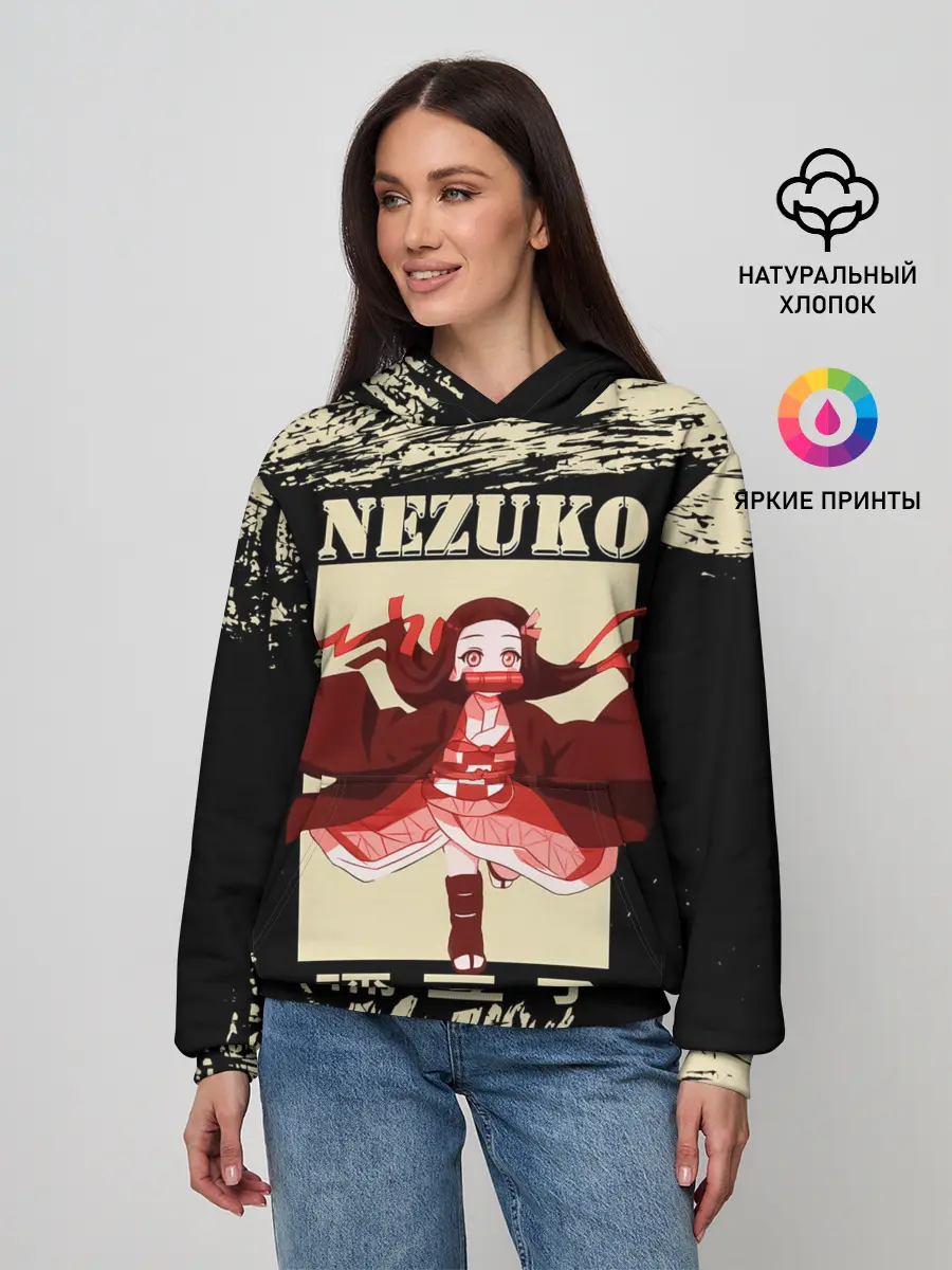 Женское худи / NEZUKO | Kimetsu no Yaiba