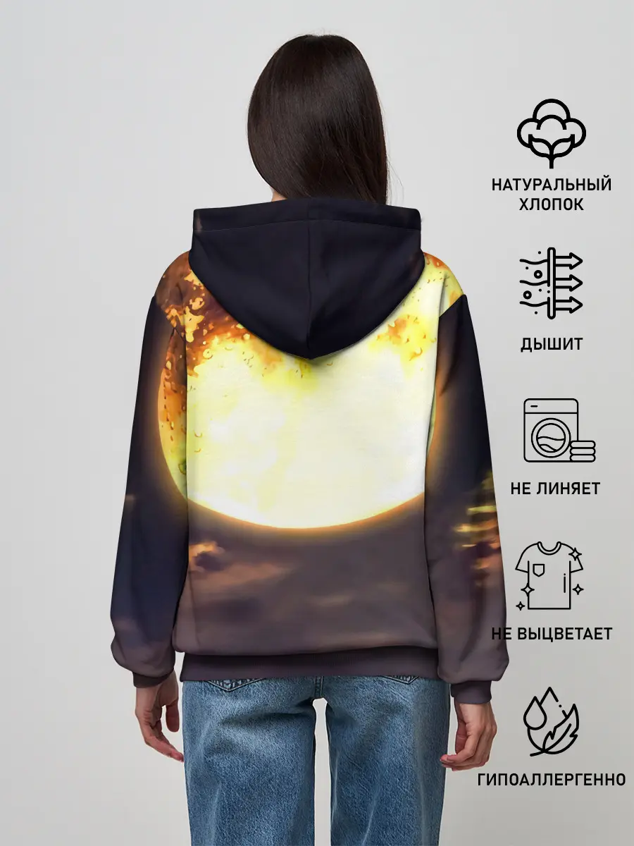 Женское худи / Demon Slayer: Kimetsu no Yaiba