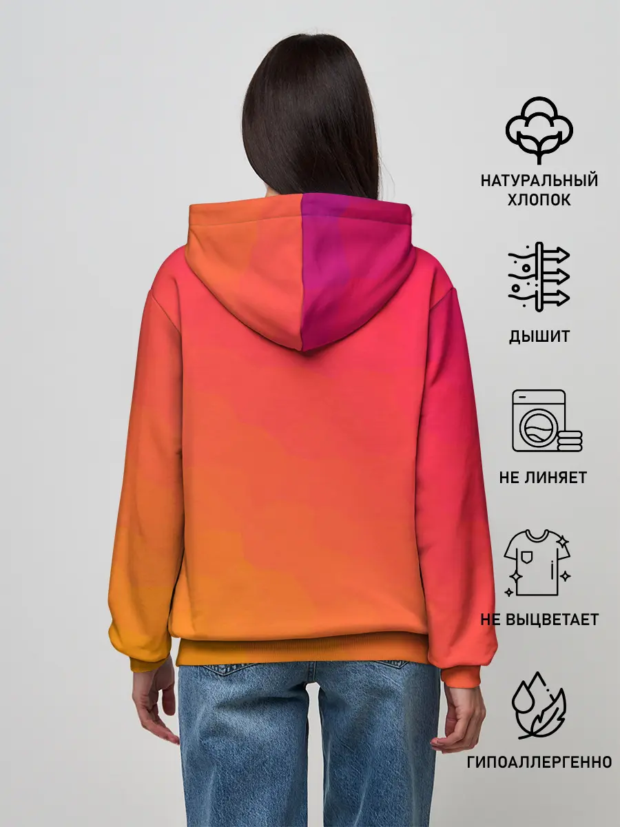Женское худи / Градиент