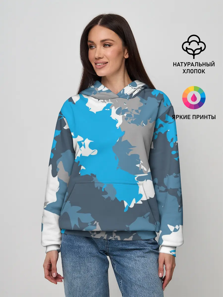 Женское худи / Камуфляж