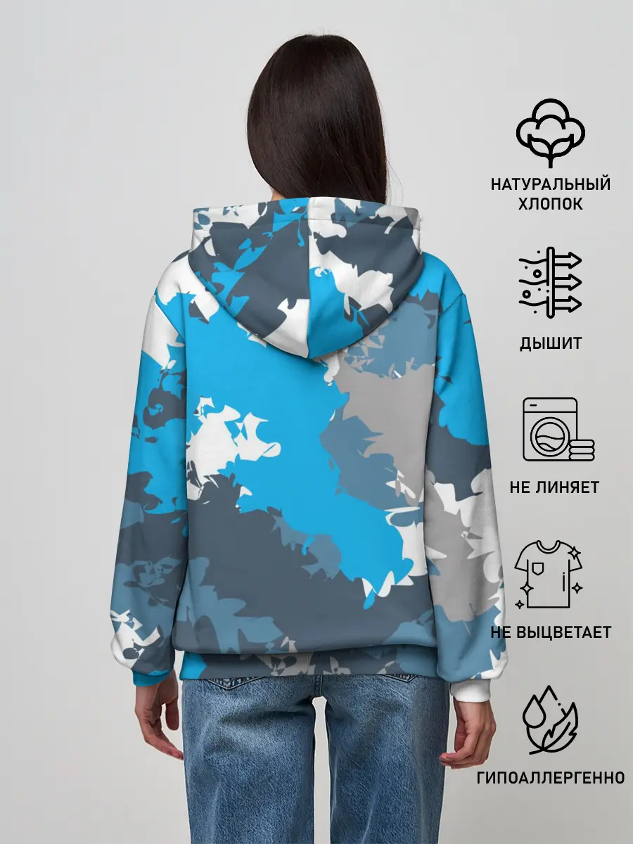 Женское худи / Камуфляж