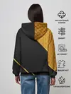 Женское худи / 3D BLACK & GOLD