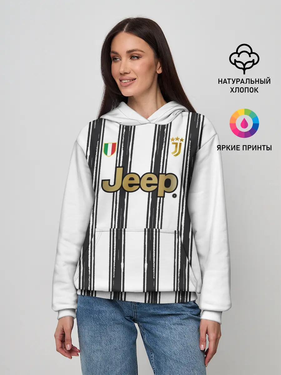Женское худи / Форма Ювентуса 2020 2021 дом