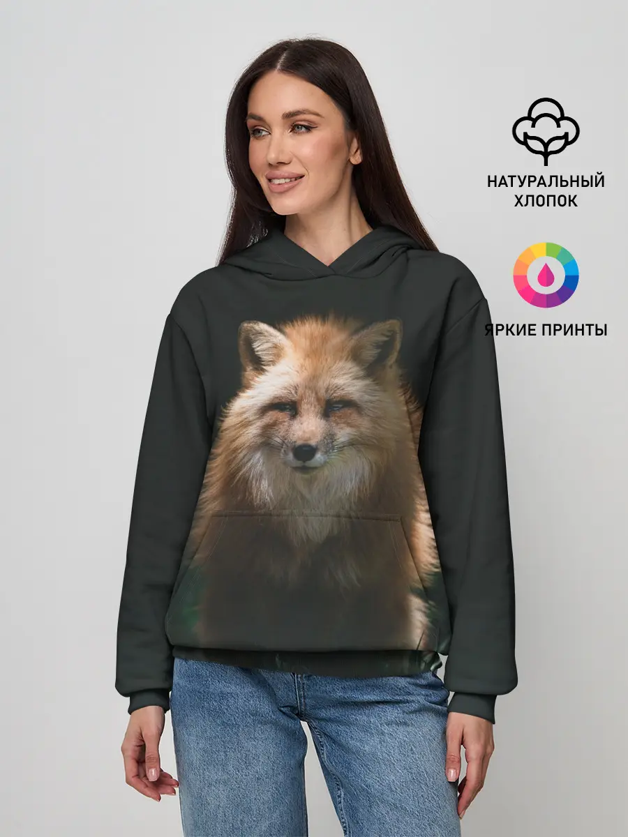 Женское худи / Хитрый Лис