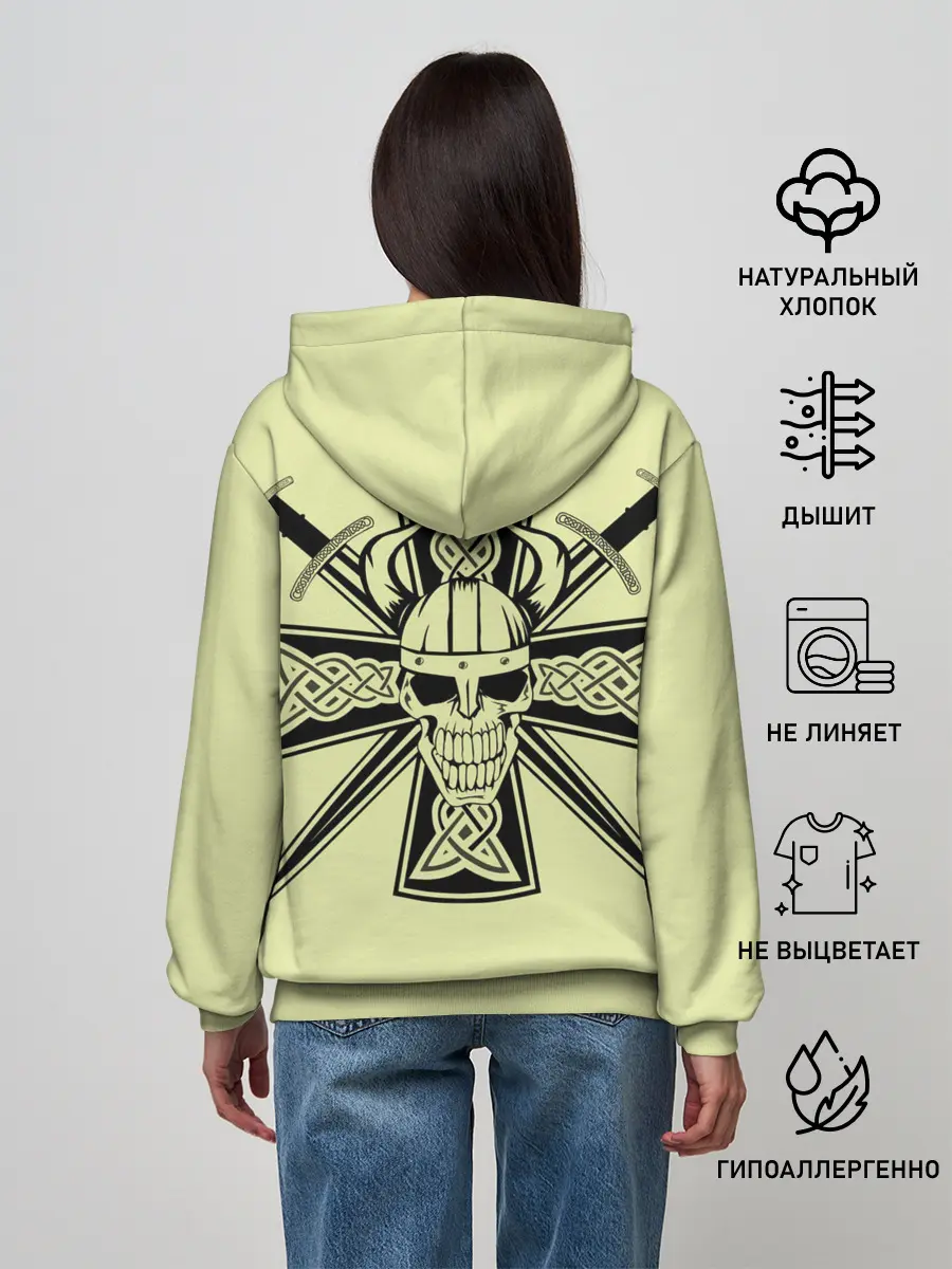 Женское худи / кельтский узор