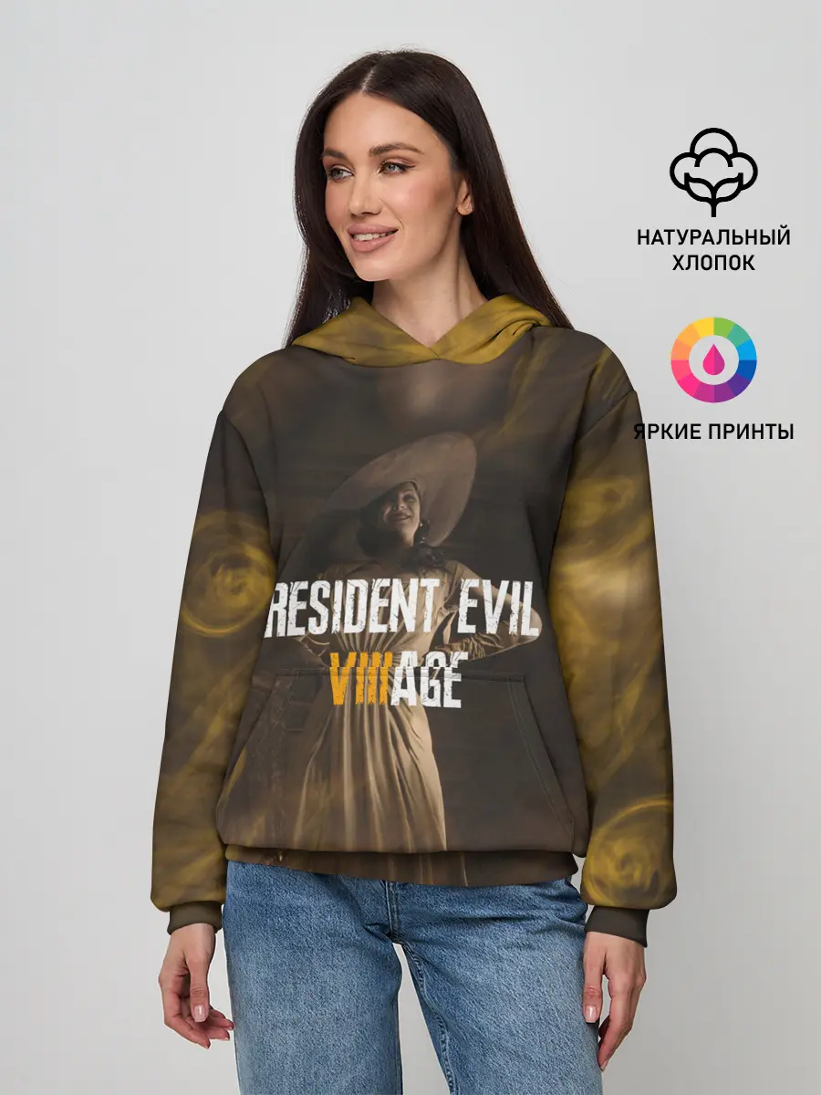 Женское худи / RESIDENT EVIL VILLAGE | ЛЕДИ ДИМИТРЕСКУ