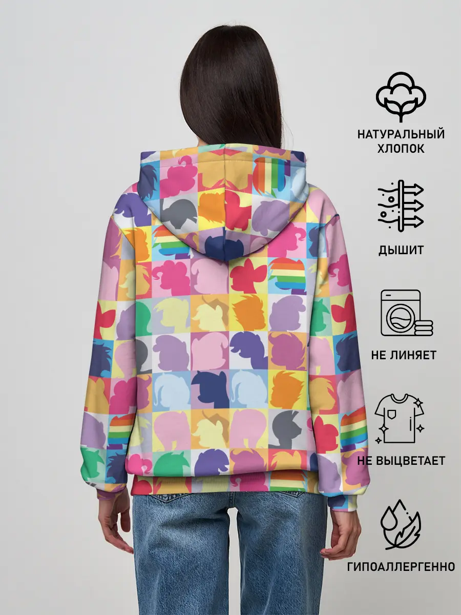 Женское худи / Команда пони