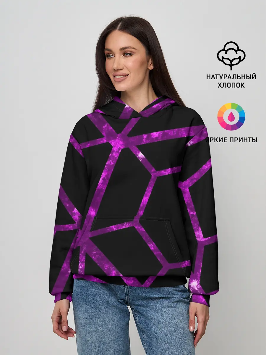 Женское худи / Hexagon