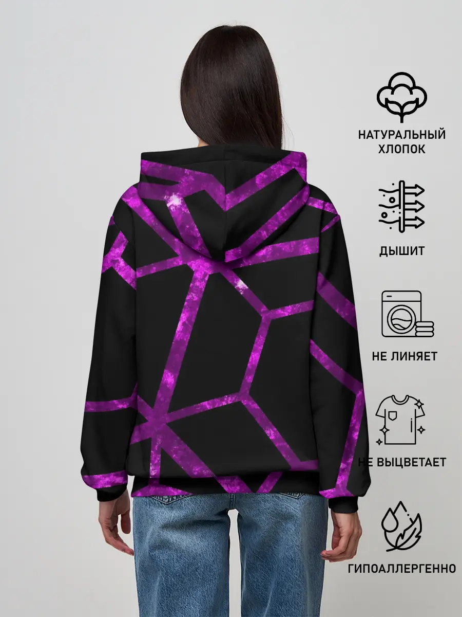 Женское худи / Hexagon