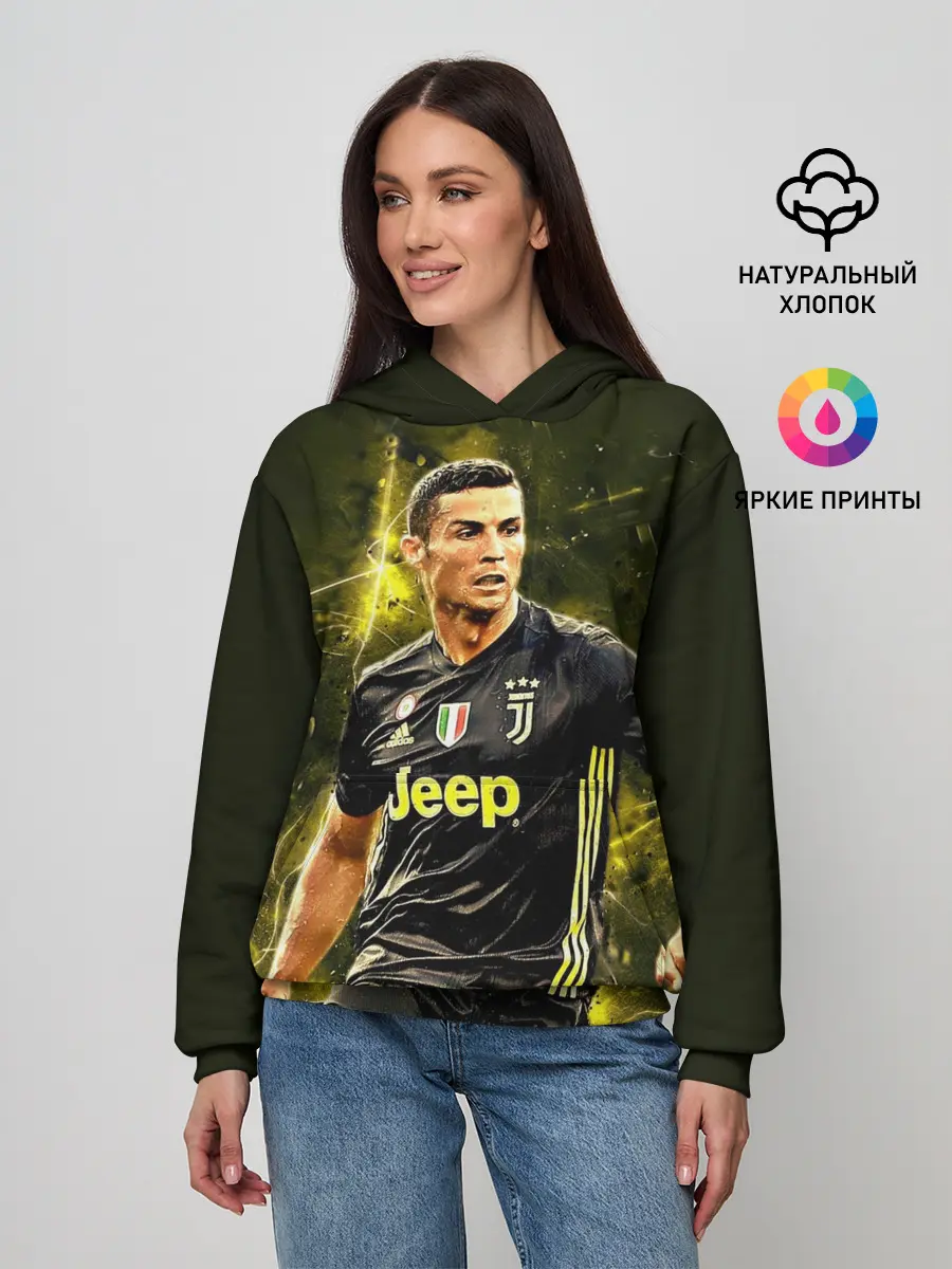 Женское худи / Cristiano Ronaldo