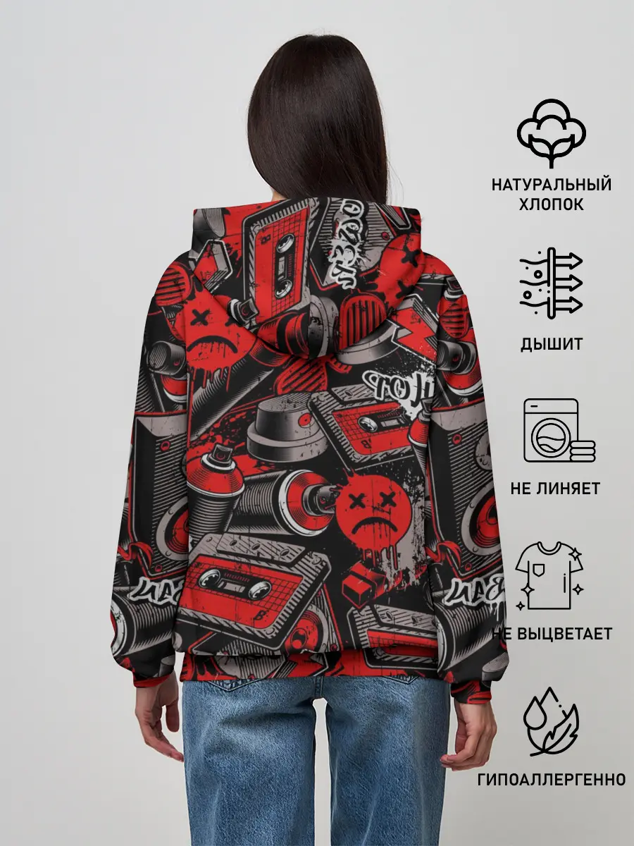 Женское худи / Hip hop Urban style