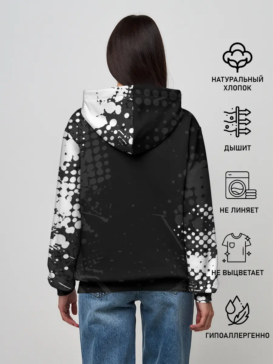 Женское худи / КРИШТИАНУ РОНАЛДУ / ЮВЕНТУС