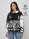 Женское худи / КРИШТИАНУ РОНАЛДУ / ЮВЕНТУС