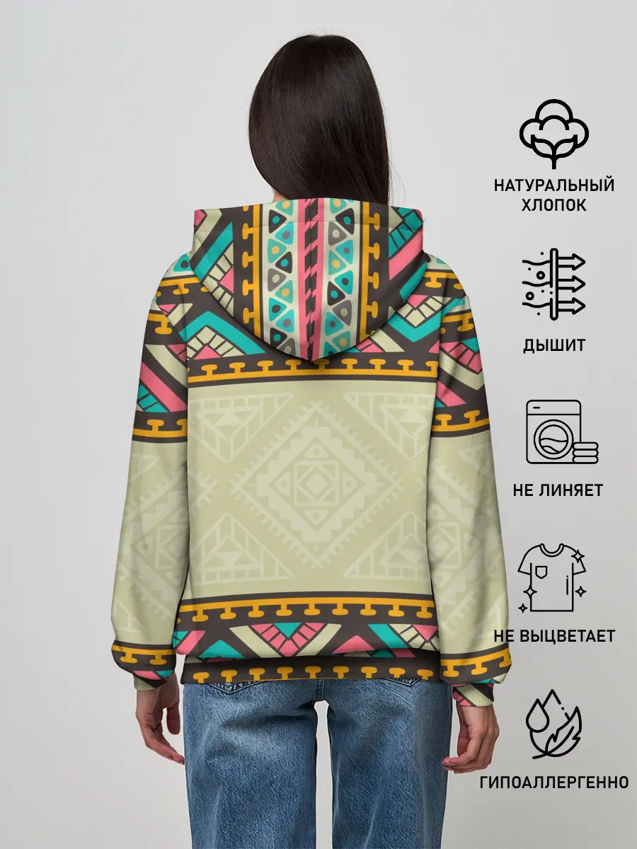 Женское худи / АЛОХА ГАВАЙИ, ALOHA, SUMMER