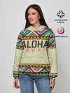 Женское худи / АЛОХА ГАВАЙИ, ALOHA, SUMMER