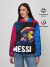 Женское худи / ЛИОНЕЛЬ МЕССИ / BARCELONA