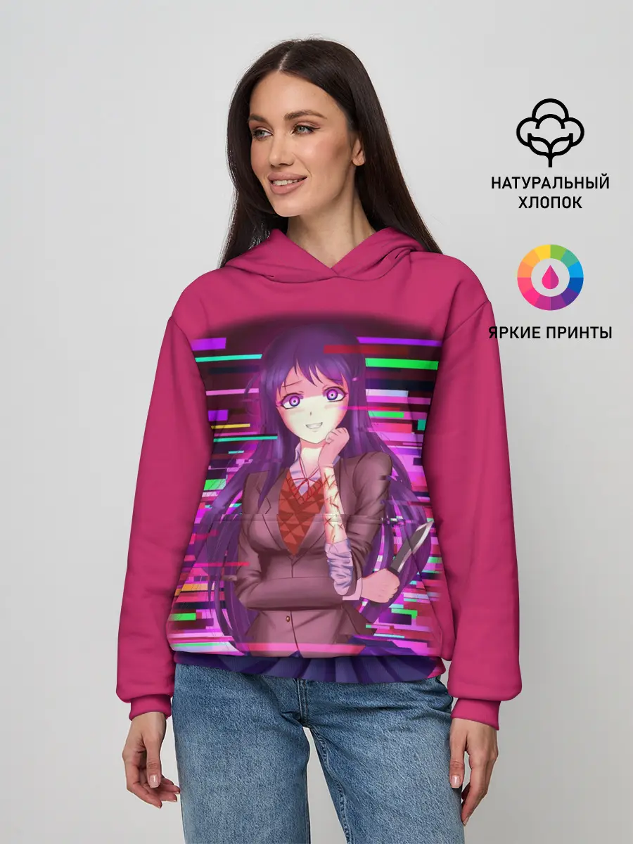 Женское худи / Literature Club Юри