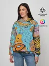 Женское худи / Граффити арт