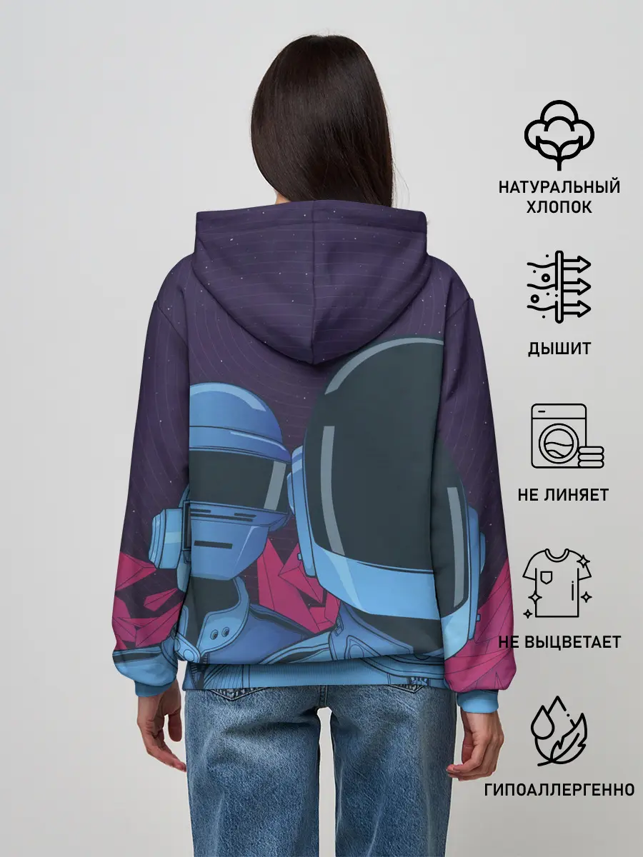 Женское худи / Daft Punk