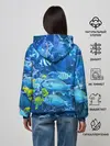 Женское худи / Коралловые рыбки
