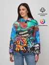 Женское худи / Граффити