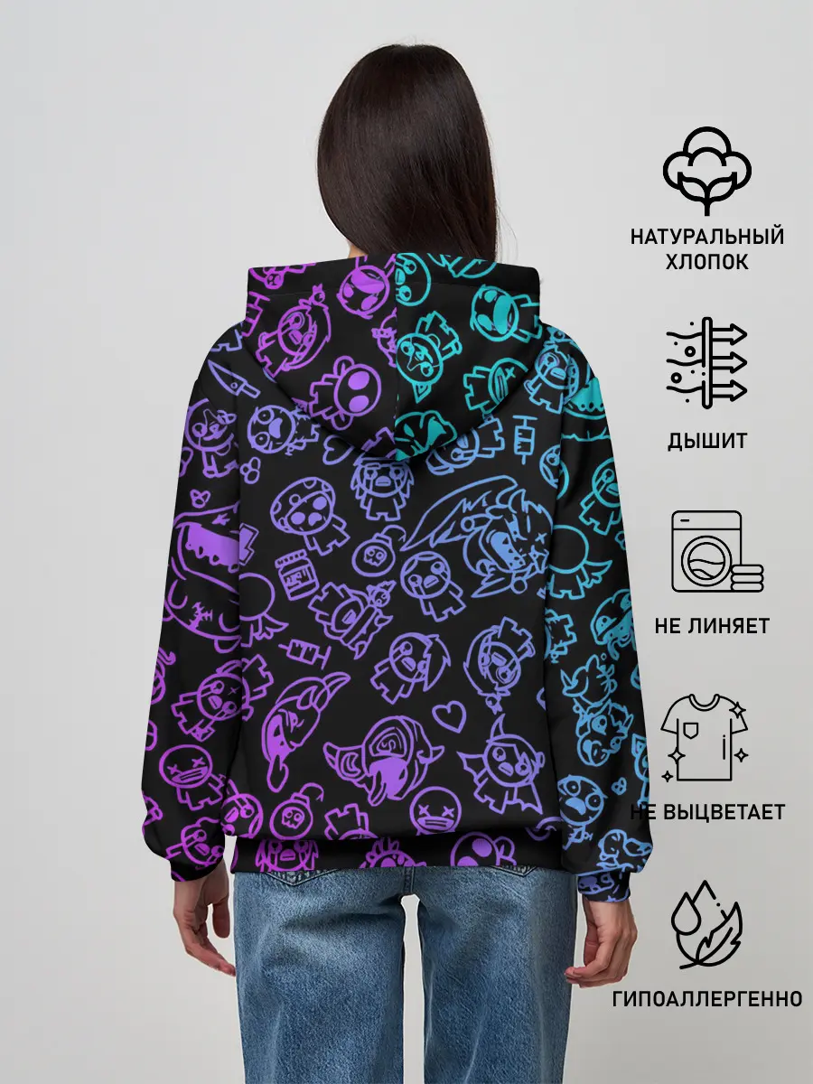 Женское худи / Blue Isaac