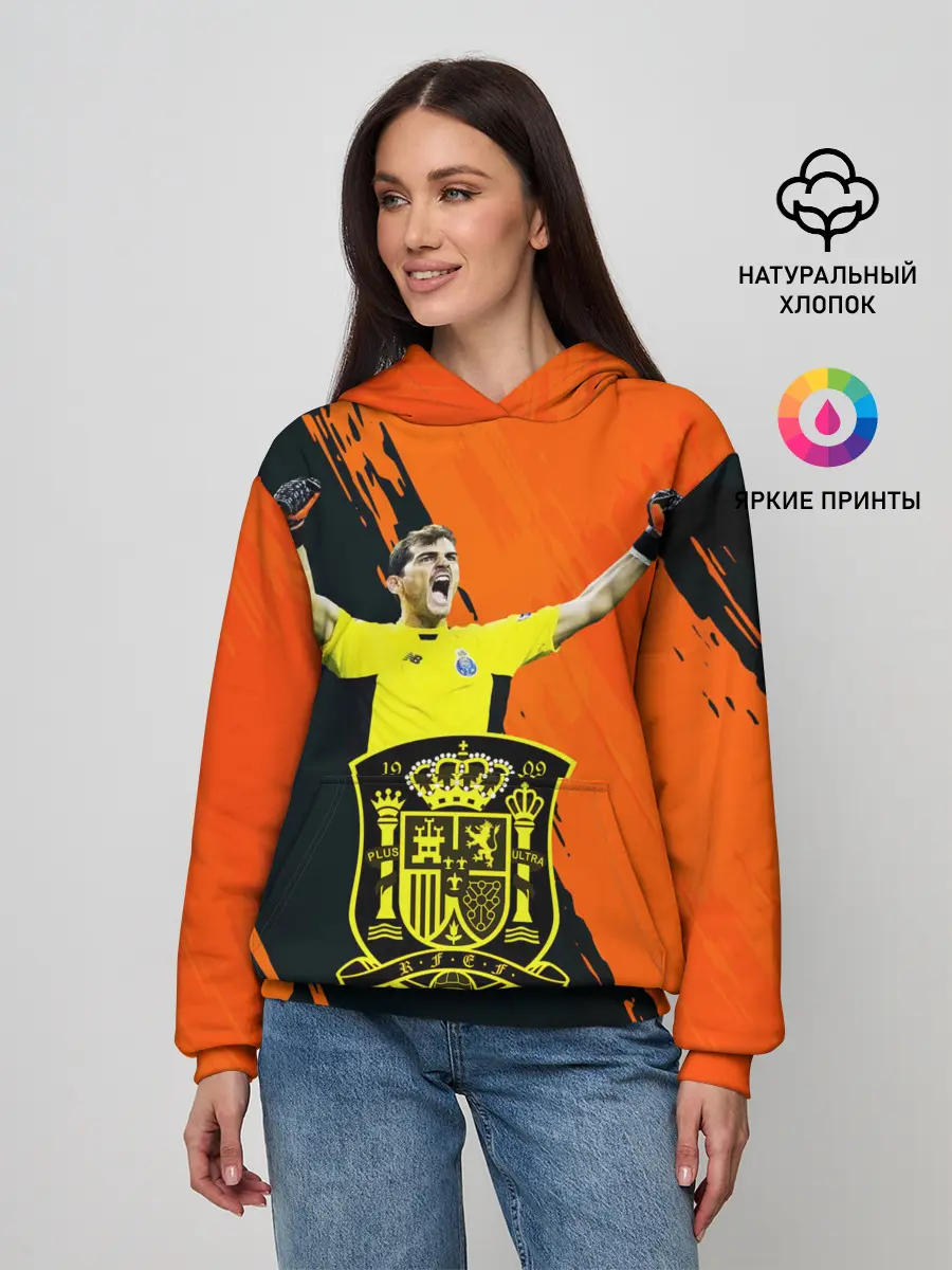 Женское худи / Икер Касильяс/Iker Casillas