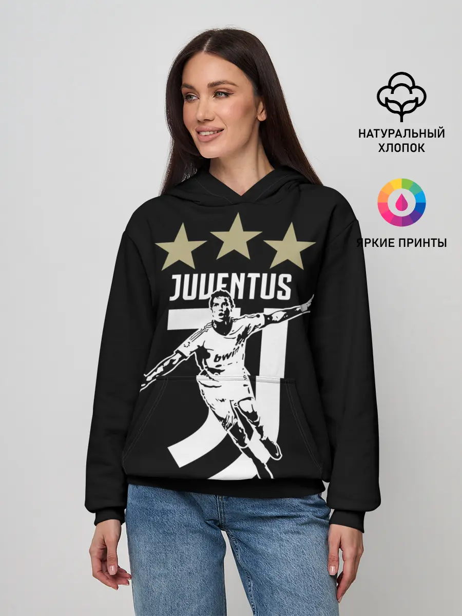 Женское худи / Криштиану Роналду