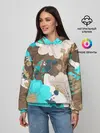 Женское худи / Красивые цвеТы