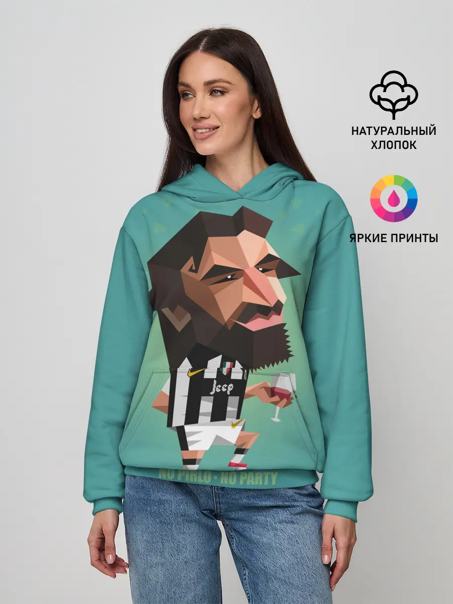 Женское худи / Андреа Пирло