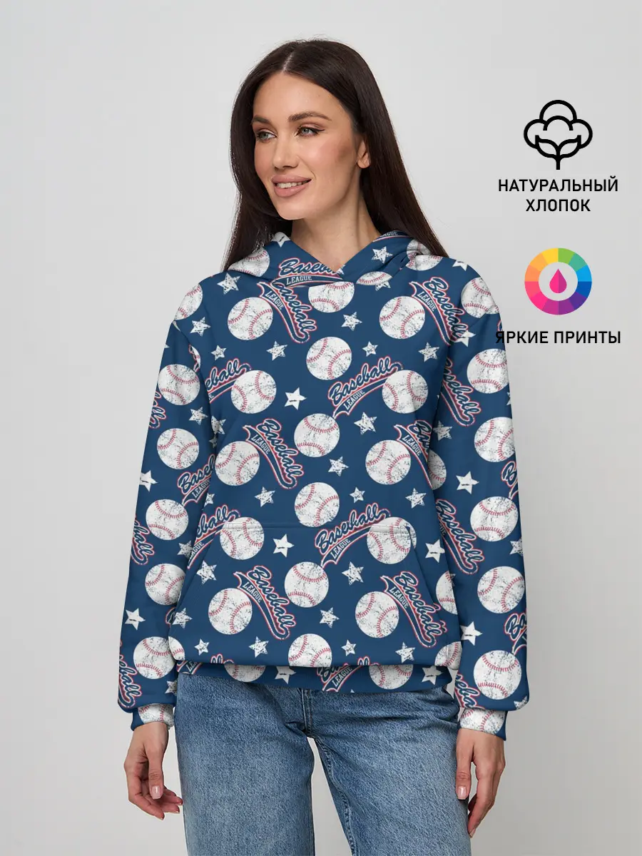 Женское худи / Baseball