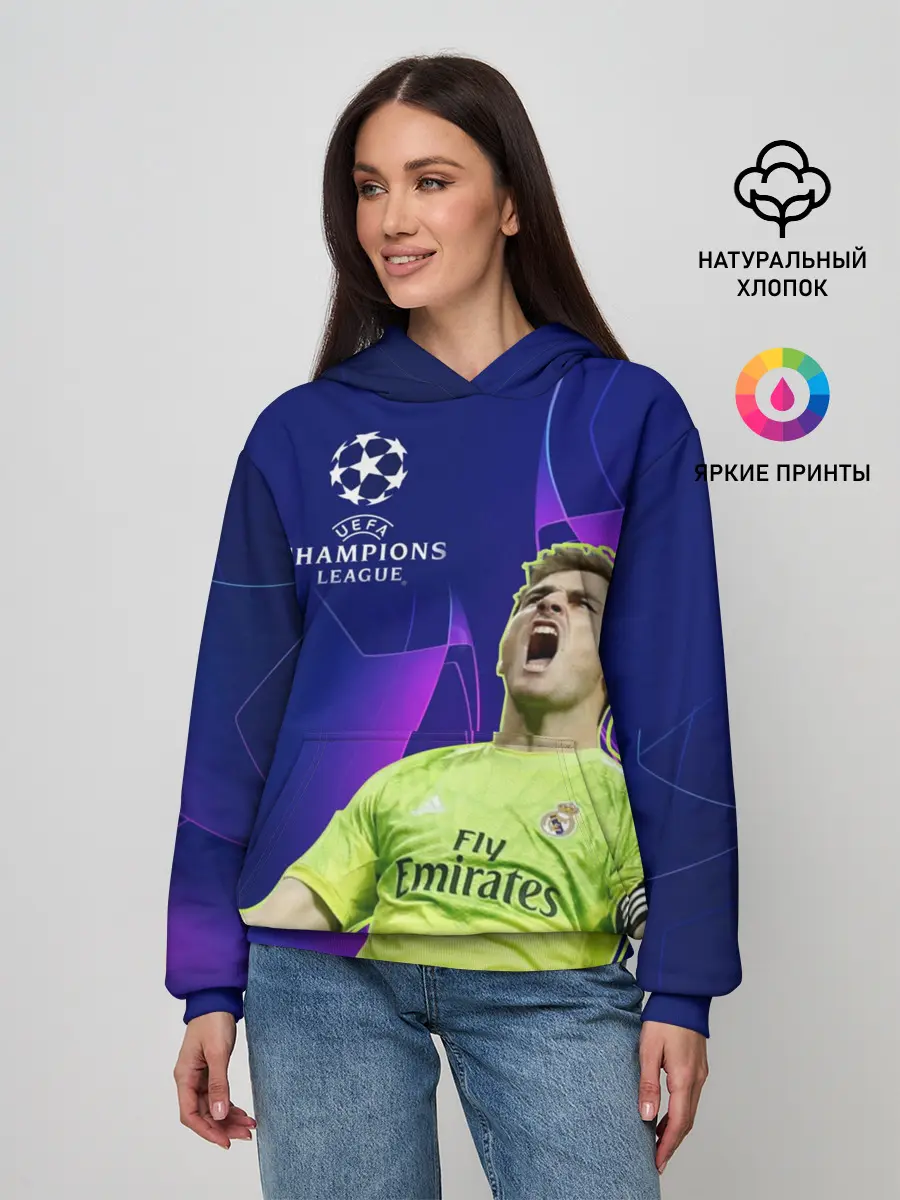 Женское худи / Iker Casillas