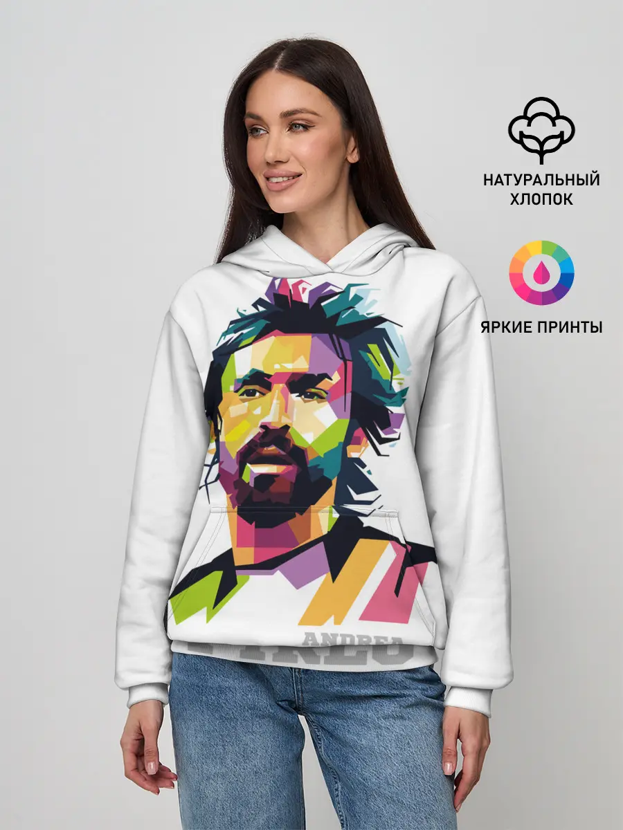 Женское худи / Андреа Пирло