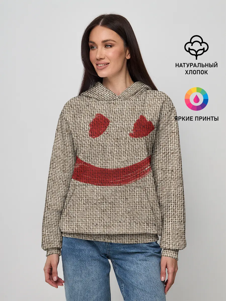 Женское худи / Red Smile