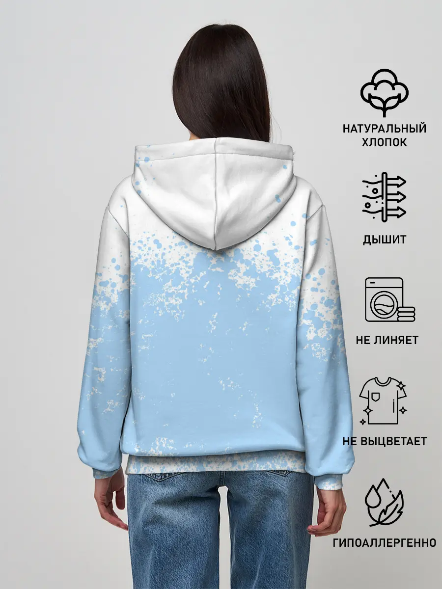 Женское худи / ОДИНОКАЯ ЛОДКА | SAILBOAT