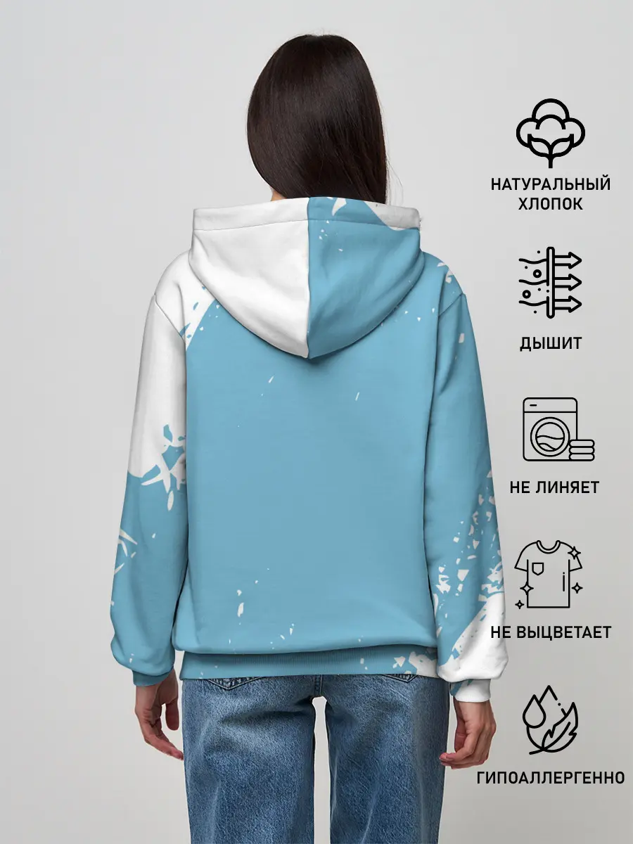 Женское худи / ОДИНОКИЙ ПАРУСНИК | SAILBOAT